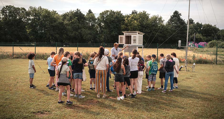 Besuch des Meteorologischen Instituts